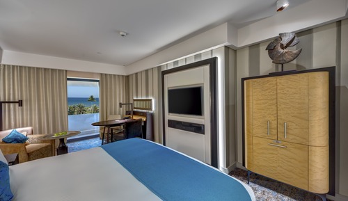 Room, 1 King Bed, Balcony, Sea View