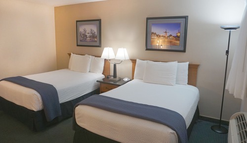 Standard Room, 2 Double Beds Ground Floor (2 Double Beds Nonsmoking)