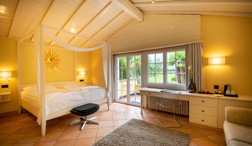 Superior Double or Twin Room, Balcony, Garden View