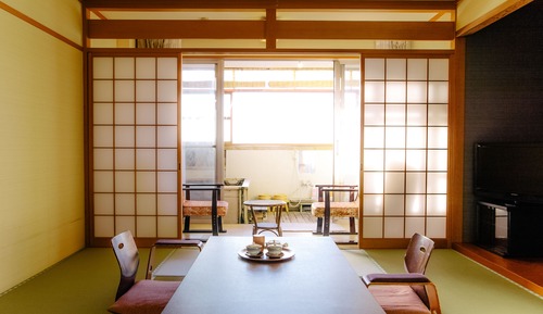 Japanese Style Room, Ocean View, with Private Open-air Bath