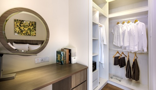 Executive Studio, 2 Twin Beds