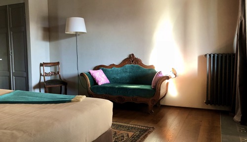 Double Deluxe, private patio
