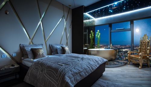 46 Floor Presidential Suite with two bedrooms