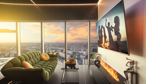 Moon Suite with hot tub