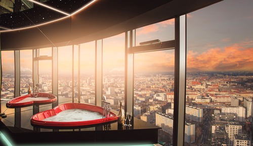 Apartment with Hot Tub and Old Town View