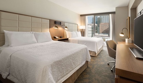 Studio, 2 Queen Beds, Accessible, Bathtub (Mobility/Hearing)