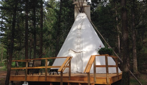 Exclusive Tent, Mountain View, Mountainside