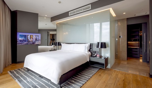 Suite, 1 Bedroom, Business Lounge Access, City View