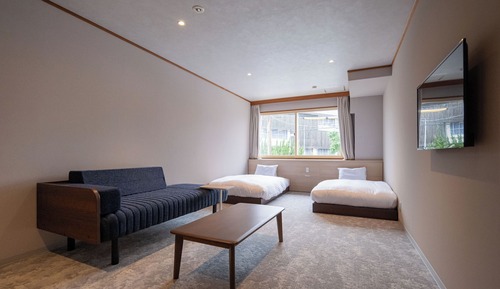 Standard Western Style Twin Room without Bath (No View), Non-Smoking