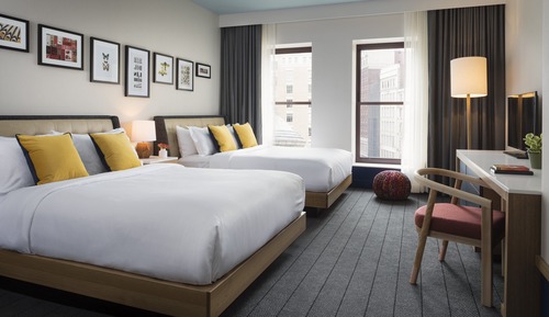 Premium Room, 2 Queen Beds, City View