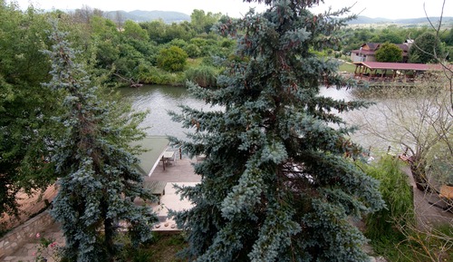 Deluxe Double Room, Fireplace, River View (Jakuzi)