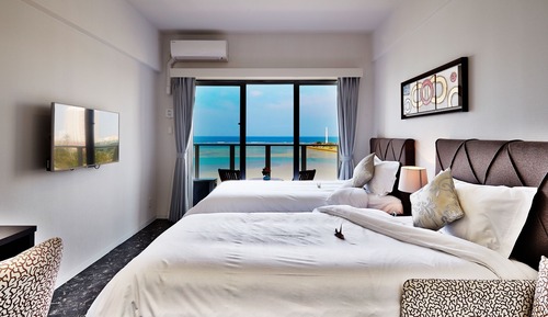 Family Twin Room, Non Smoking, Ocean View