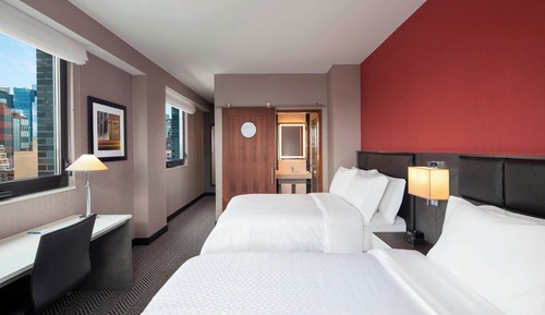 Deluxe Room, 2 Double Beds, View