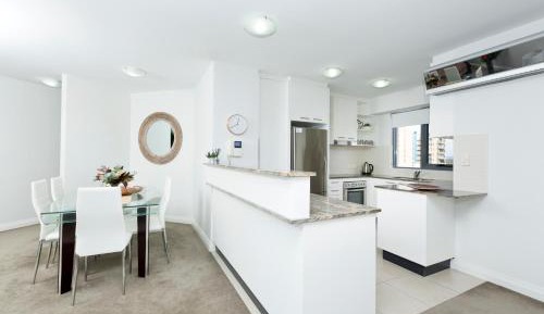 Three-Bedroom Apartment with Water View