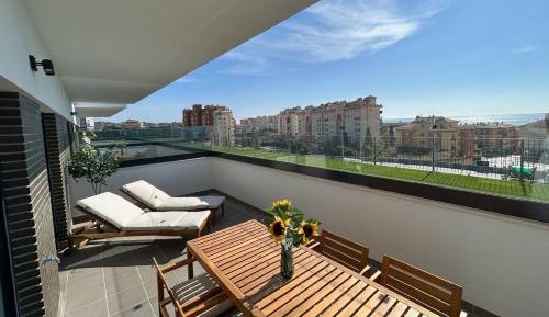 Two-Bedroom Apartment with Terrace and Sea View
