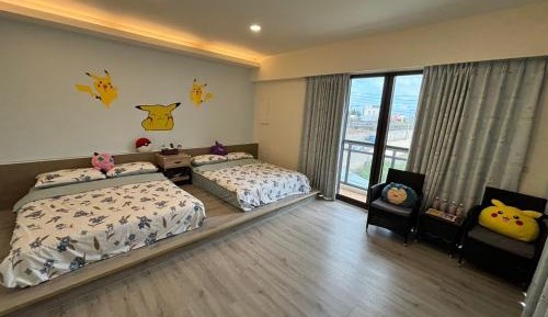Quadruple Room with Balcony