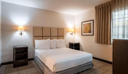 One-Bedroom Queen Suite with Roll-In Shower - Mobility Accessible