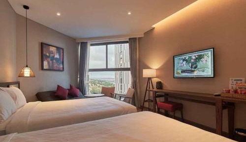 Deluxe Twin Room with Sea View