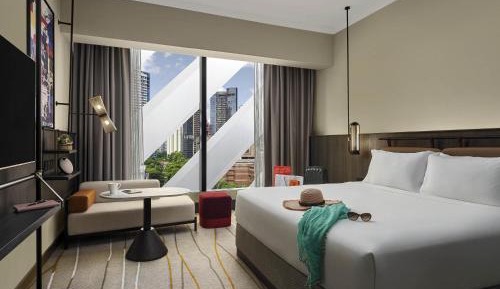 Deluxe Premier Room, 1 King Bed, High Floor, Orchard Paragon View