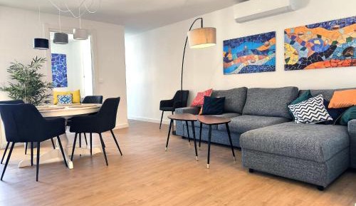 Three-Bedroom Apartment with Sea View