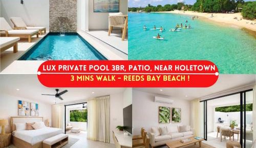 Three-Bedroom Apartment with Private Pool