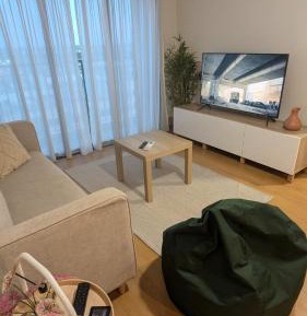 Two-Bedroom Apartment with Balcony