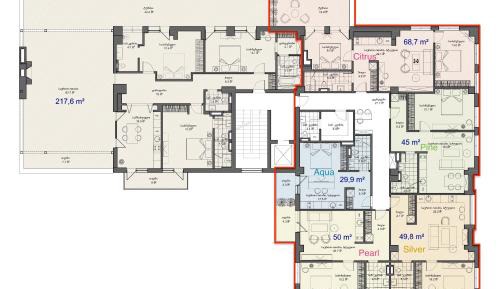 Two-Bedroom Apartment with Terrace