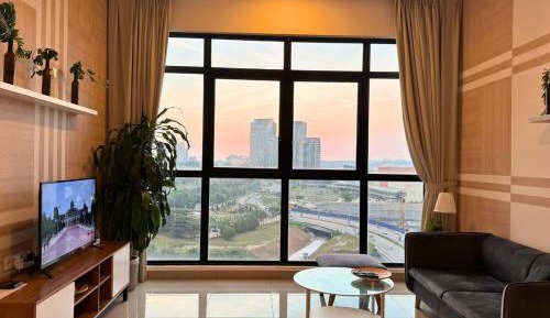 Three-Bedroom Apartment with View