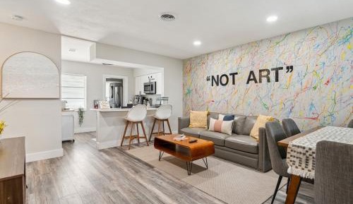 Three-Bedroom Apartment with Water View