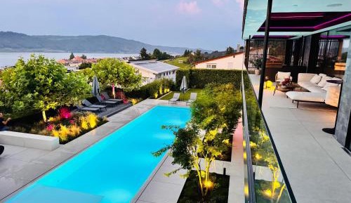 Two-Bedroom Apartment with Pool View