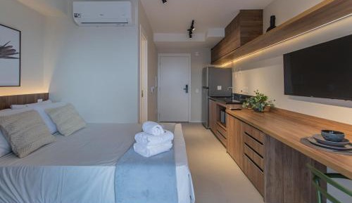 Studio with Balcony