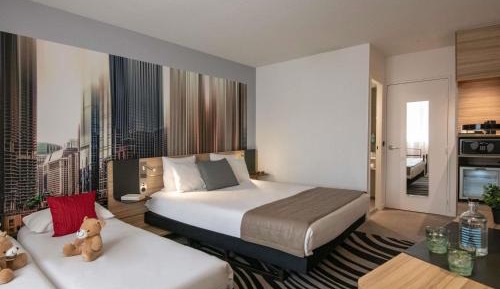 Superior Family Room with One Double Bed and Two Single Beds