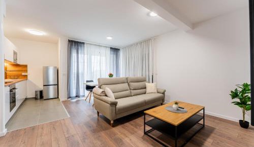 Two-Bedroom Apartment with Balcony