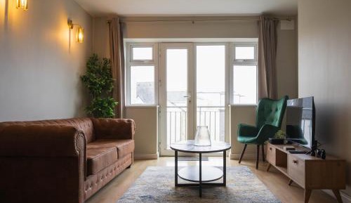 Two-Bedroom Apartment with Balcony