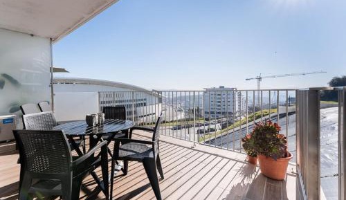 Studio with Balcony