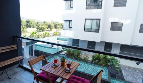 Two-Bedroom Apartment with Pool View