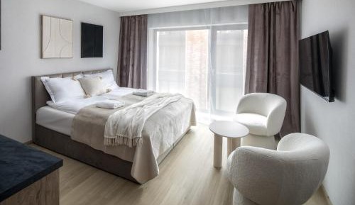 Studio Apartment with Balcony