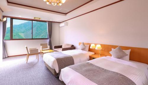 Standard Twin Room holds 3 people - Indoor Bath - Non-Smoking