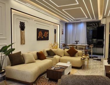 Three-Bedroom Premium Apartment with Balcony
