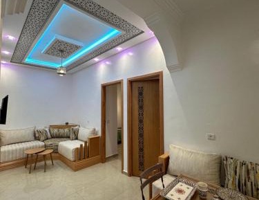 Deluxe Two-Bedroom Apartment with Garden View