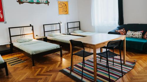 Single Bed in Dormitory Room