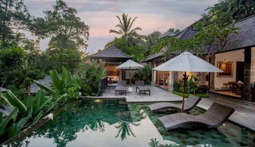 Two-Bedroom Villa with Private Pool  and Valley View