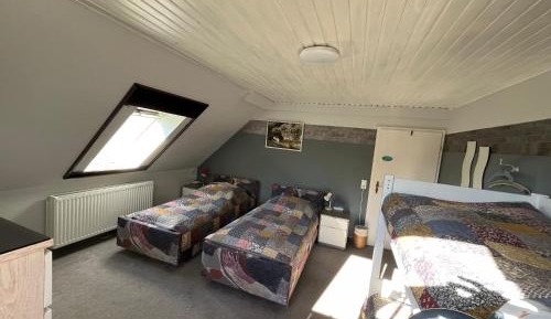 Family Room with Shared Bathroom