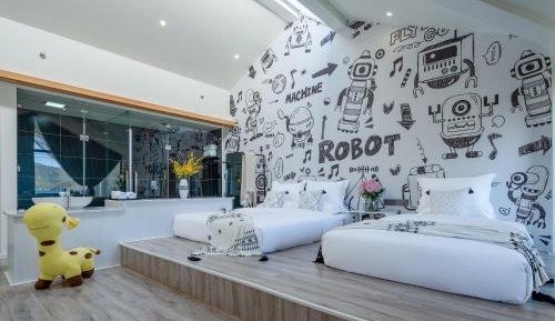 Deluxe Triple Room with Sea View