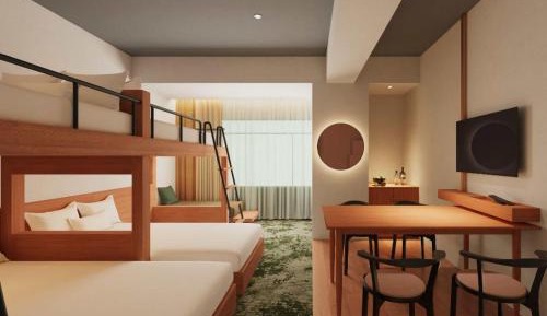Deluxe Family 2 Bed & 2 Bunk Bed Room