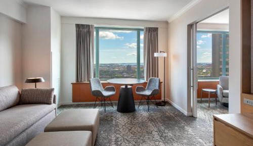 Junior Suite King Room, Junior Suite, 1 King, Sofa bed