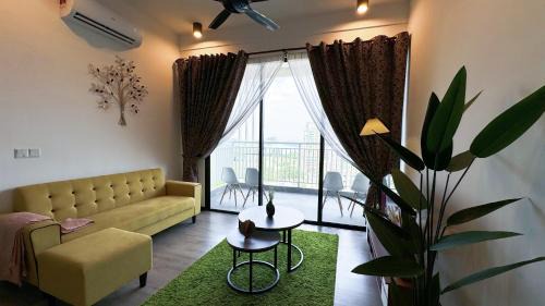 Three-Bedroom Apartment with Park View