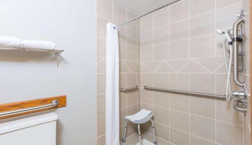 King Room with Roll-In Shower - Mobility/Hearing Accessible - Non-Smoking