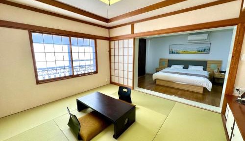 Room with Tatami Area and Ocean View