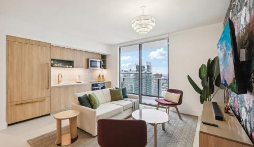 Two-Bedroom Apartment with City View